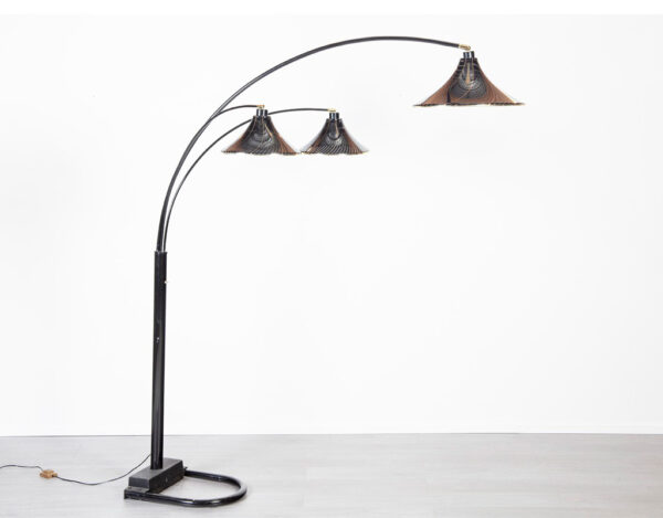Mid century modern arc floor lamp vintage lighting Italian German Danish Scandinavian pendants table lamps retro melbourne East Brunswick 1960