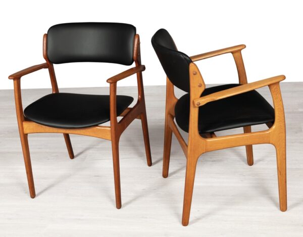 Erik Buch Model 50 Carver Dining Armchair O.D. Mobler Oddense Mobelfabrik European Oak Matches Model 49