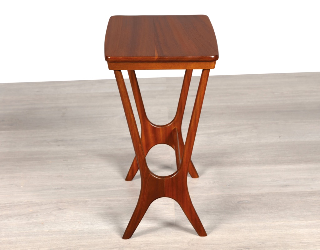 Erling Torvits Nesting Tables for Heltborg Mobler Danish 1950s mid century modern original imported design occasional tables coffee tables organic leg design