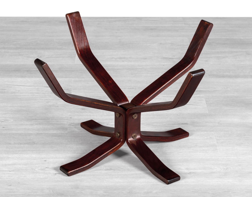 Falcon Chair Coffee Table Sigurd Ressell Vatne Mobler Danish Superstar Genega Mobler Norwegian 1970s Mid Century Modern Original Glass Top Beech Frame
