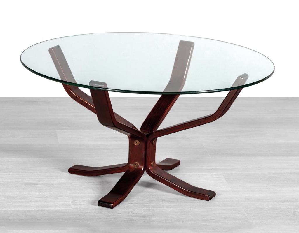 Falcon Chair Coffee Table Sigurd Ressell Vatne Mobler Danish Superstar Genega Mobler Norwegian 1970s Mid Century Modern Original Glass Top