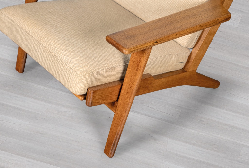 Hans J. Wegner GE290 Plank Armchair Getama Denmark European Oak