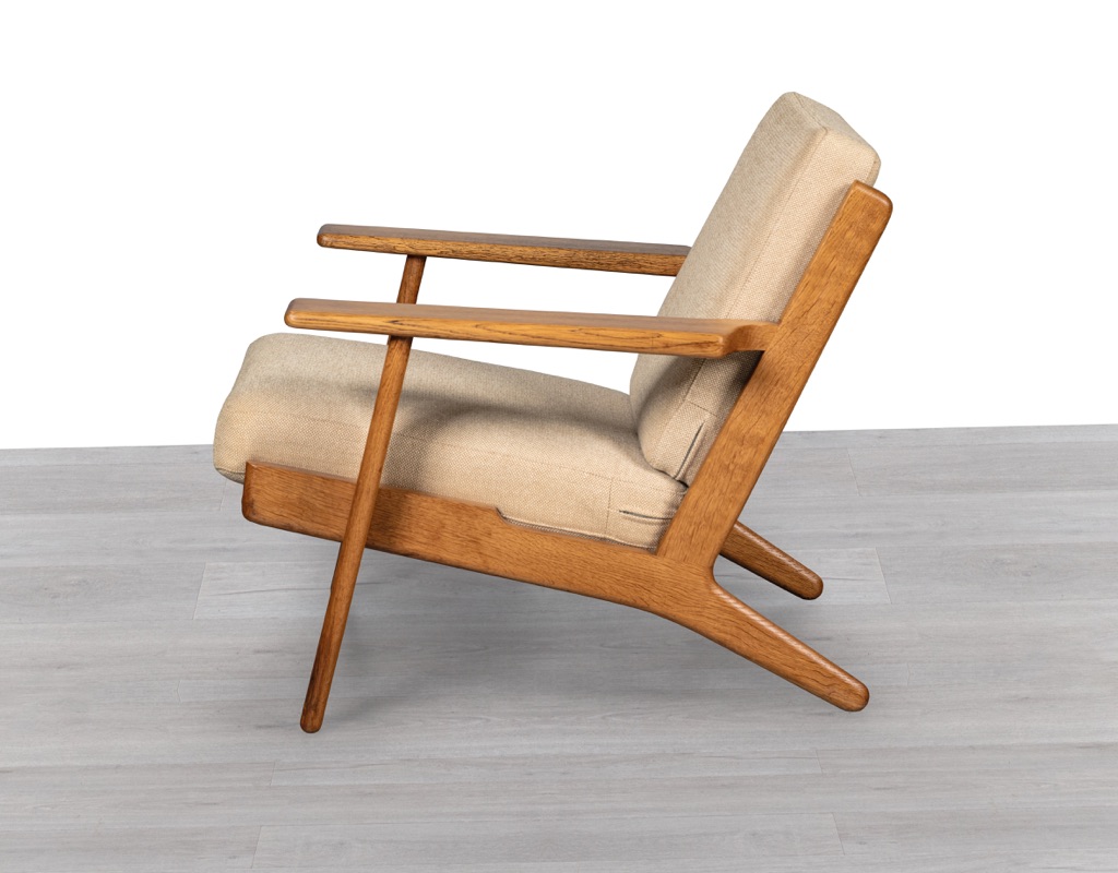 Hans J. Wegner GE290 Plank Armchair Getama Denmark European Oak