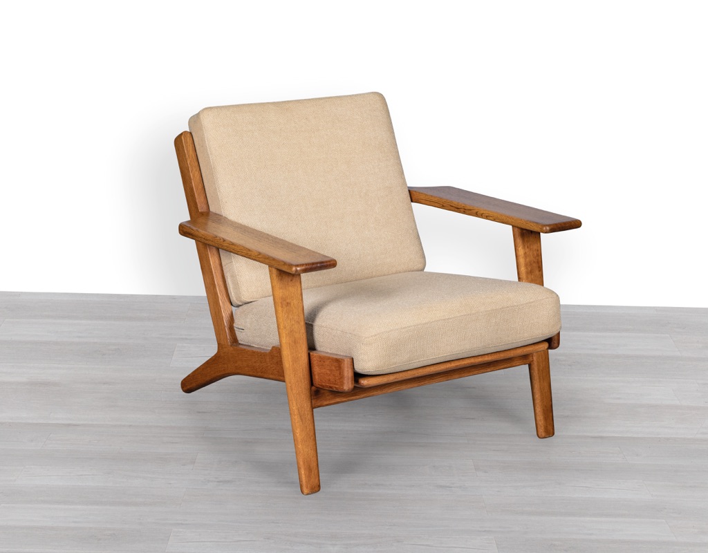 Hans J. Wegner GE290 Plank Armchair Getama Denmark European Oak