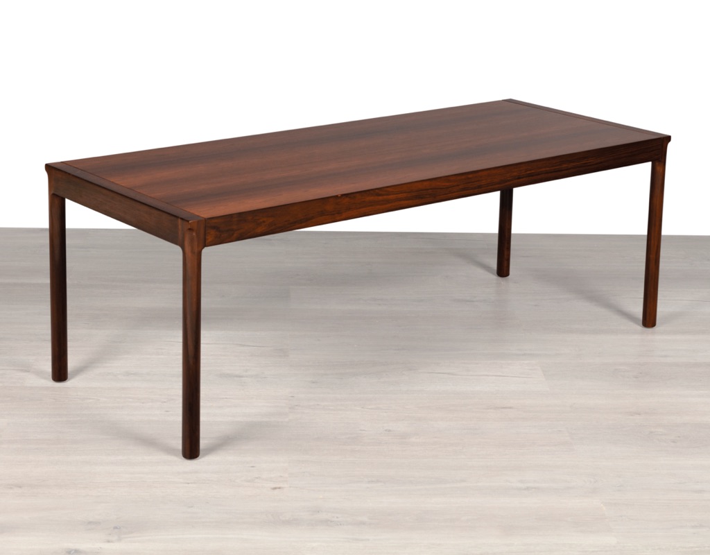 Mid Century Modern Coffee Table Sofa Danish Vintage Brazilian Rosewood 1960s Original Scandinavian Lounge room furniture Occasional Tables Teak Oak profile