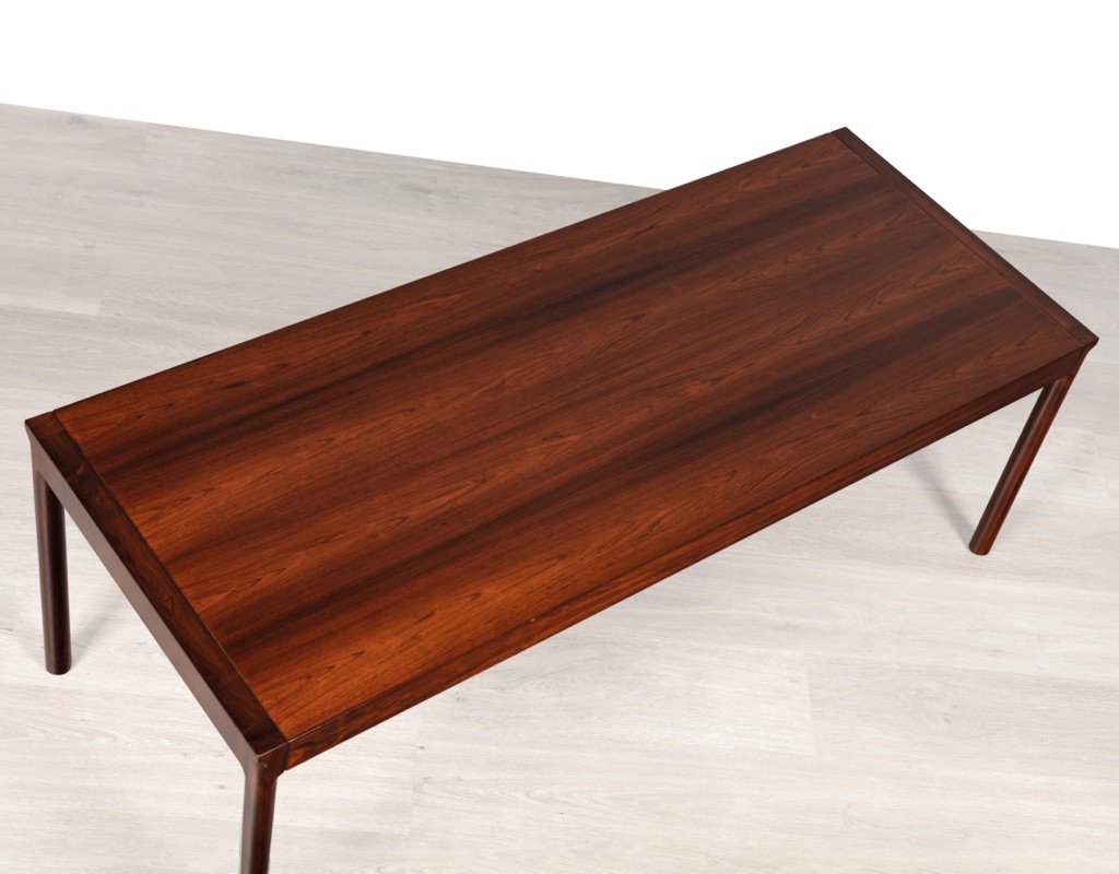Mid Century Modern Coffee Table Sofa Danish Vintage Brazilian Rosewood 1960s Original Scandinavian Lounge room furniture Occasional Tables Teak Oak highly figured