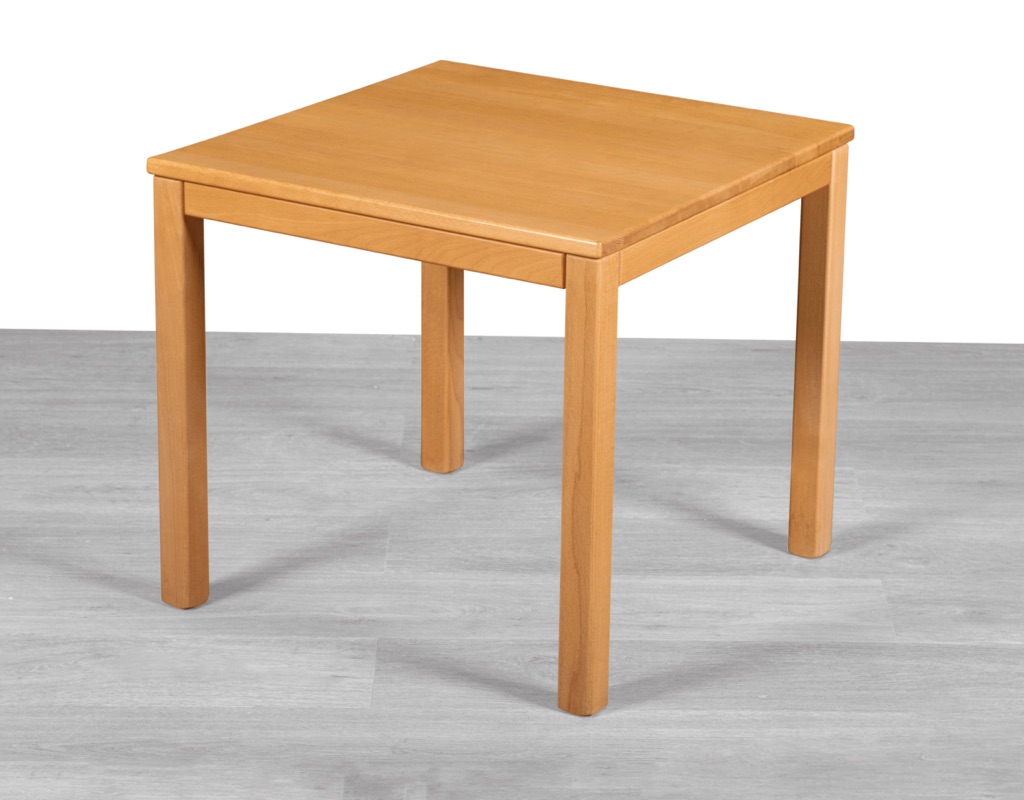 Mid century modern Danish vintage coffee occasional table Haslev Mobler Mobelsnedkeri in solid beechwood