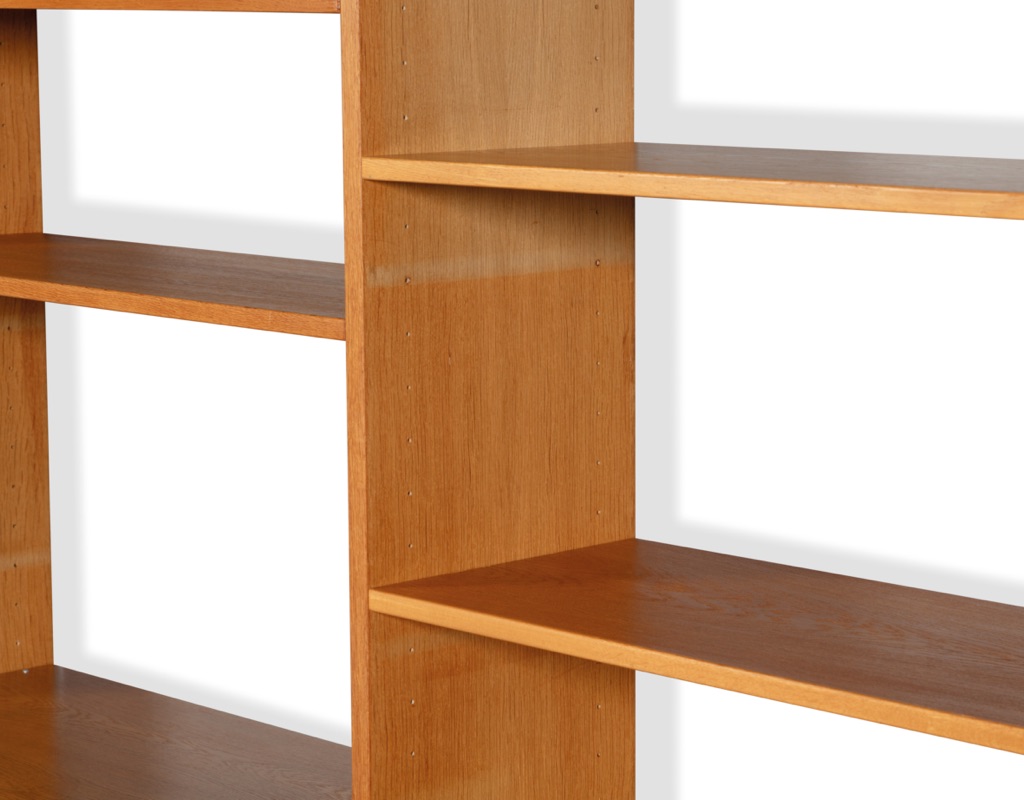 Hans J. Wegner Mid Century Modern RY100 Shelving System RY100 RY Mobler Bookshelf European oak vintage storage 1960 Scandinavian modular steel feet patina