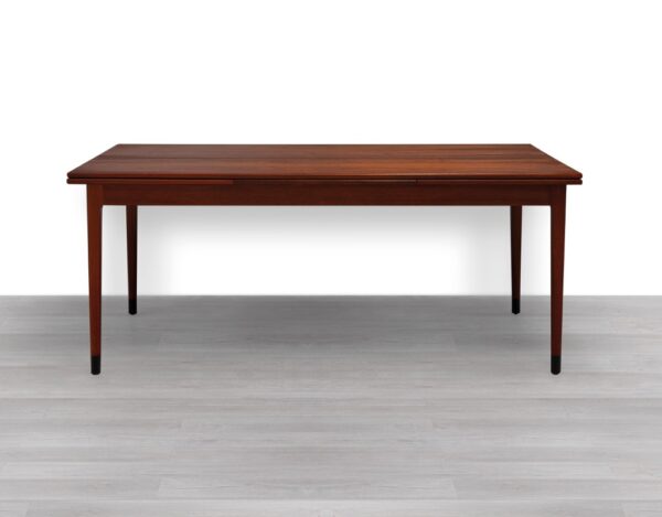 Niels Otto Moller Banqueting Extension Dining Table J.L. Møllers Mobelfabrik Teak 1950s Model 9