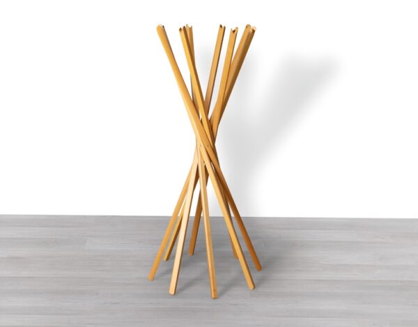 Italian 1970s Sciangai Folding Coat Stand Jonathan De Pas, Donato D’Urbino and Paolo Lomazzi Zanotta