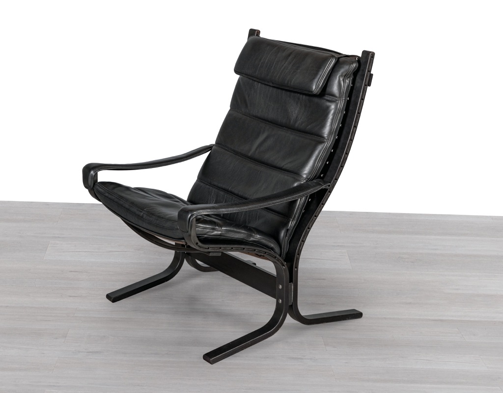 Siesta Chair Ingmar Relling Rybo Westnofa High Back Norwegian 1970s