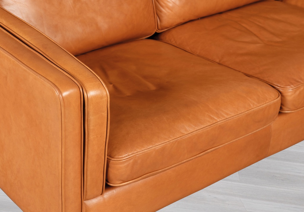 Danish Vintage 3 Seater Sofa Couch Stouby Furniture
